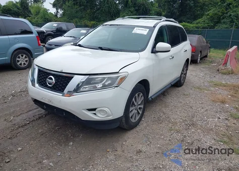 2013 Nissan Pathfinder Sv из США, поврежденный, VIN 5N1AR2MM7DC619665